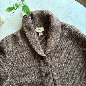 Polo Ralph Lauren Denim and Supply Brown Shawl Collar Cardigan xl
